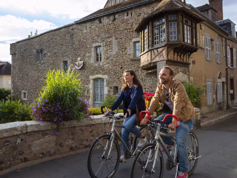 Découverte de Bonneval à vélo