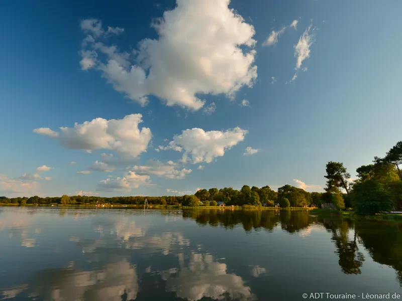 Lac de Rillé ou retenue de Pincemaille