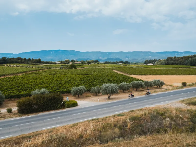 Cabrières d'Aigues vue lointaine