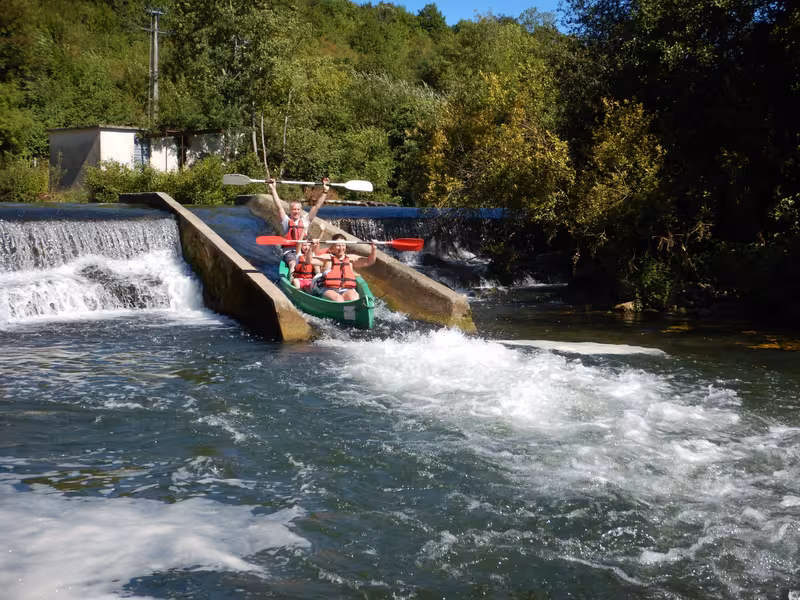 Canoë à Condac
