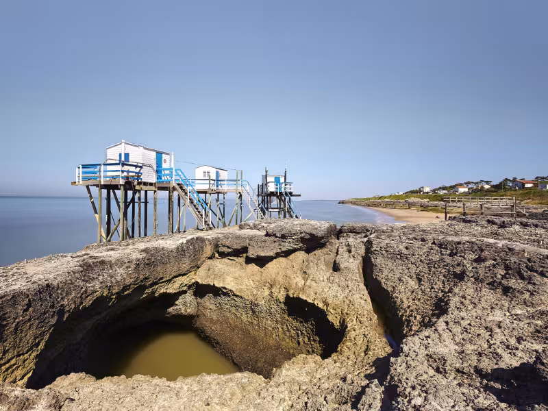 Carrelets de Pêcheurs à Saint-Palais