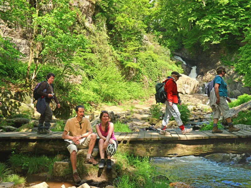 Les cascades de Mortain - Véloscénie