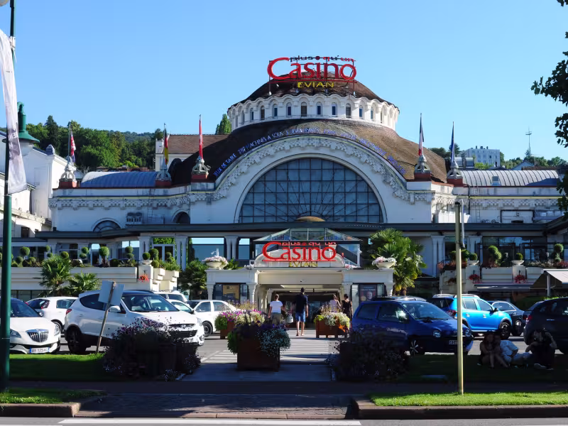 Le casino d'Evian-les-Bains