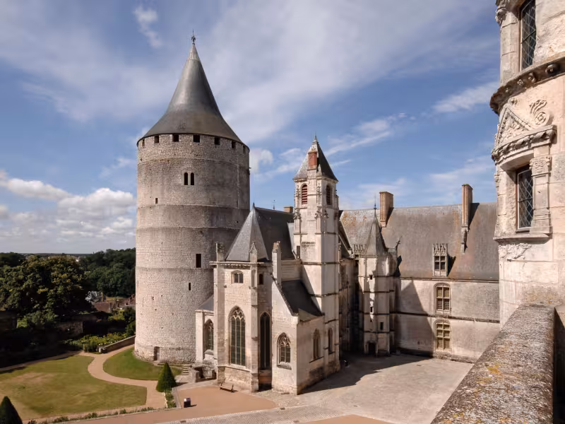 Châteaudun - Tour Sainte Chapelle - Aile Dunois