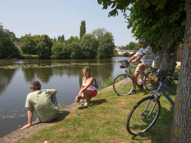 la vallée de l'Anglin à vélo