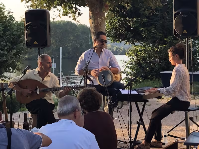 Concert à la Maison Eclusière de Parcieux