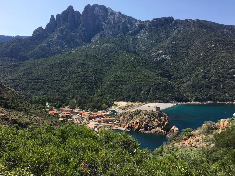 Vue sur Porto et son golfe