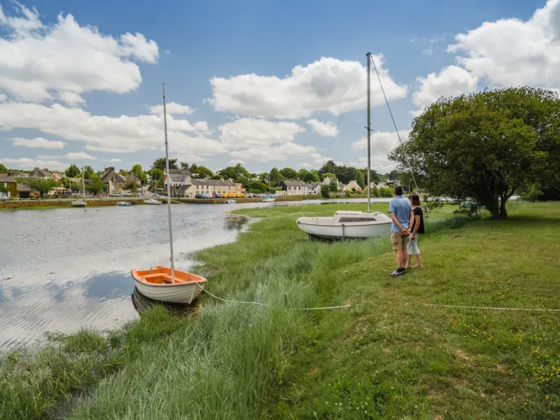 Rives du ria à Daoulas