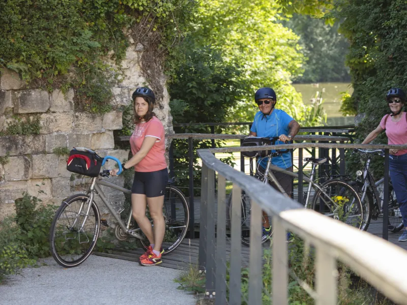 Visite de Harfleur à vélo
