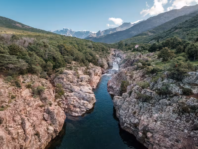 Le Fango dans le massif de la Paglia Orba