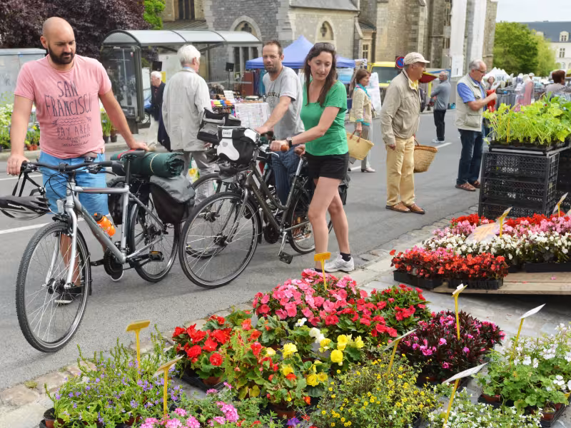 Découverte des fleuristes de Laval à vélo