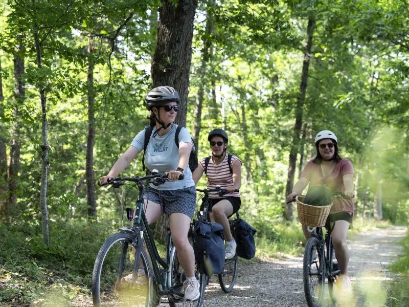 Balade à vélo autour du château de Villesavin