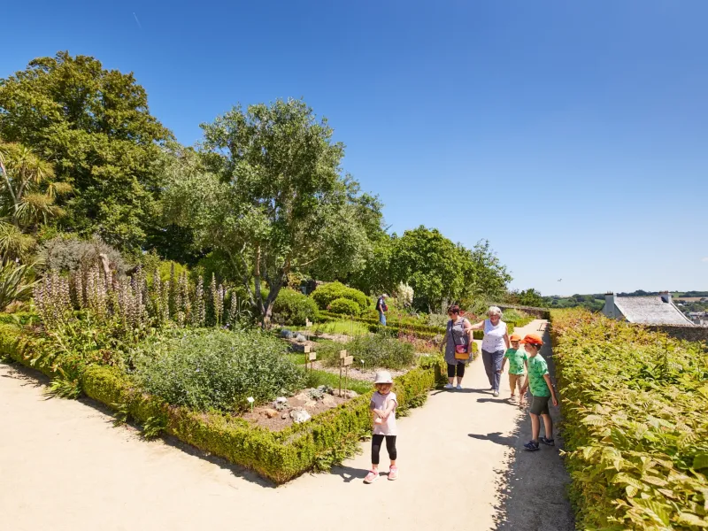 Jardins de l'abbaye de Daoulas