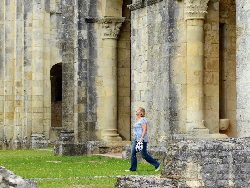 Visite de l'abbaye de la Sauve-Majeur