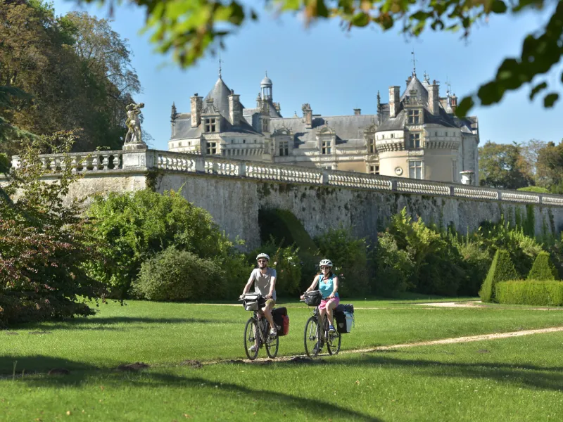 Le Château du Lude - Loir Valley auf dem Fahrrad