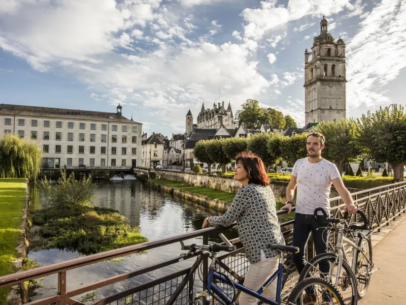 Loches sur l'Indre à Vélo