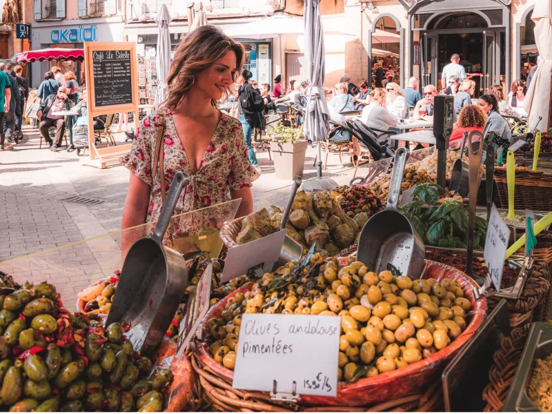 Le marché de Carpentras