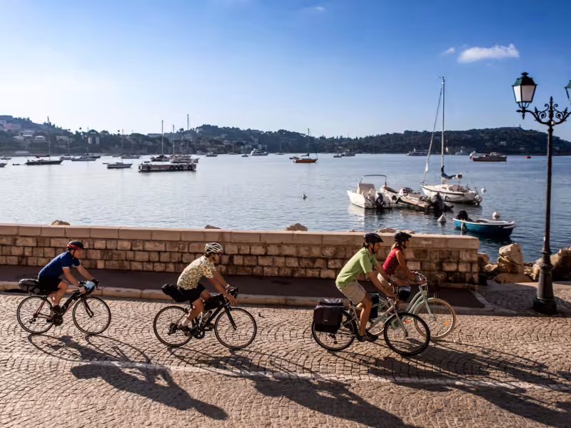 La Méditerranée à vélo à Villefranche