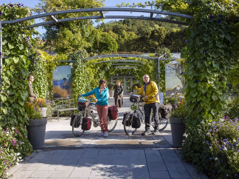 Visite à vélo du Musée des impressionnismes à Giverny