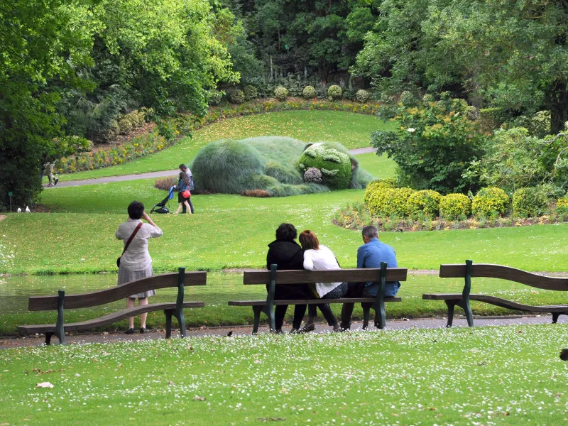 Le jardin des plantes à Nantes