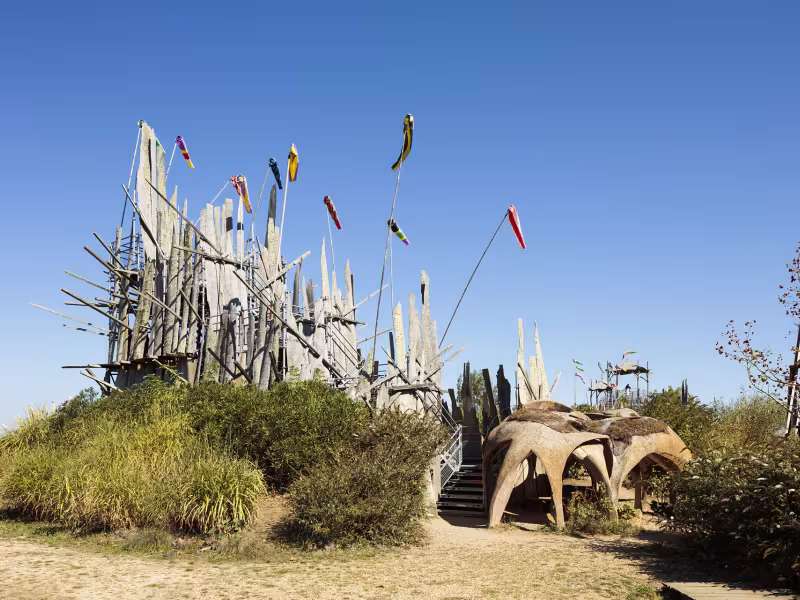 Le Jardin étoilé, Paimboeuf - création pérenne Estuaire 2007-09