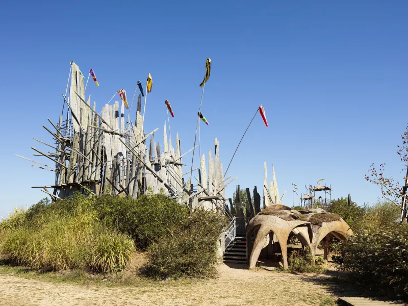 Le Jardin étoilé, Paimboeuf - création pérenne Estuaire 2007-09