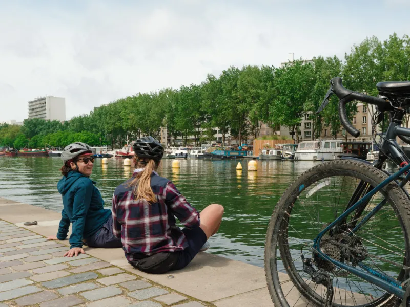 Pause au bord de l'Ourcq - La Scandibérique