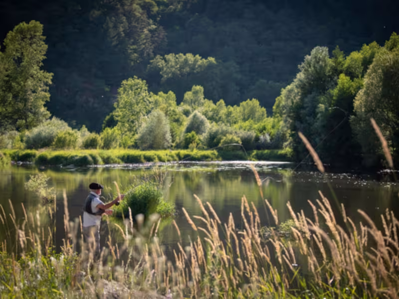 Pêcheur sur la Loire