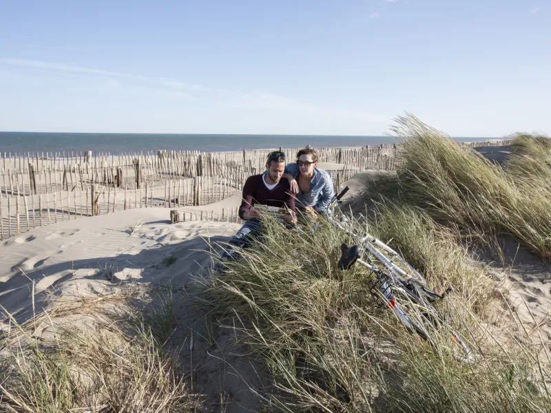 Plage du Port Saint-Louis en couple