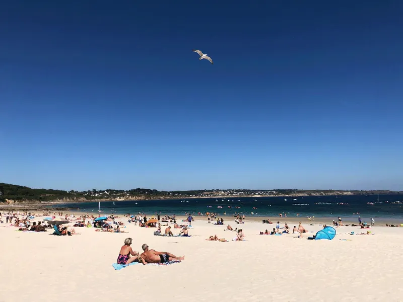 Plage de Trez Hir à Plougonvelin