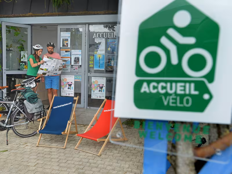 Point Accueil Vélo à Laval