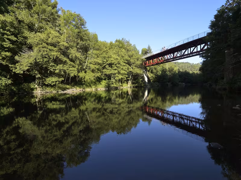 Via Fluvia, pont de l'enceinte