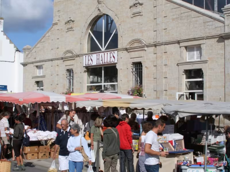 Le marché de Pont-l'Abbé