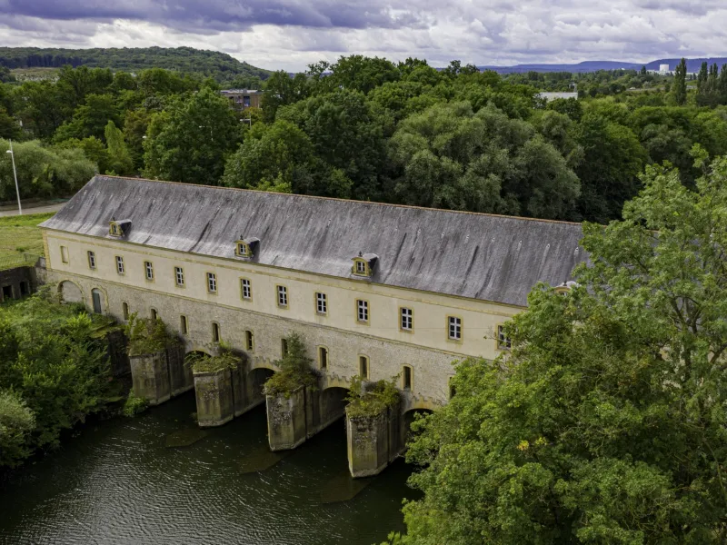 Pont écluse défensif de Thionville, construit par Vauban