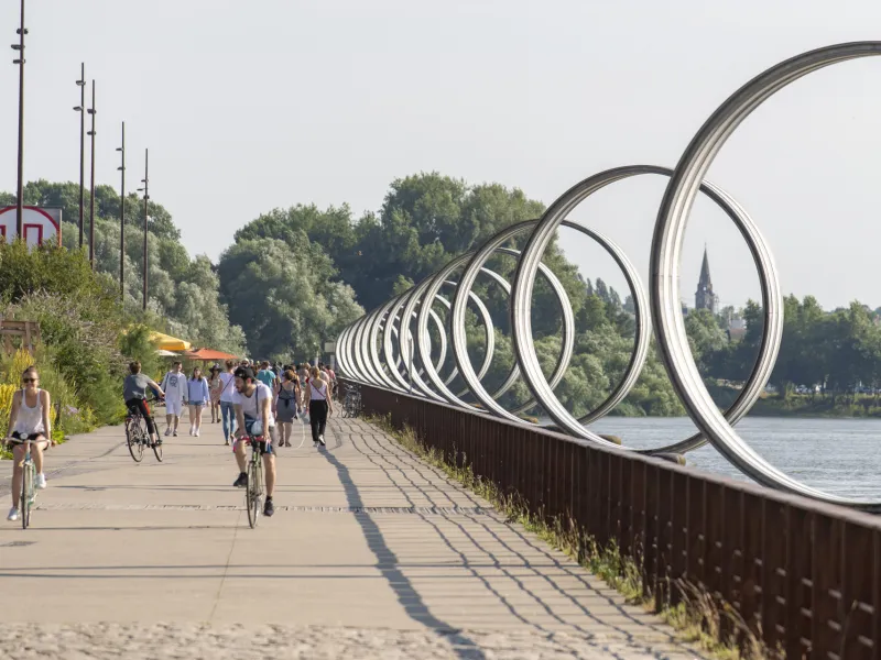 Le quai des Antilles à Nantes