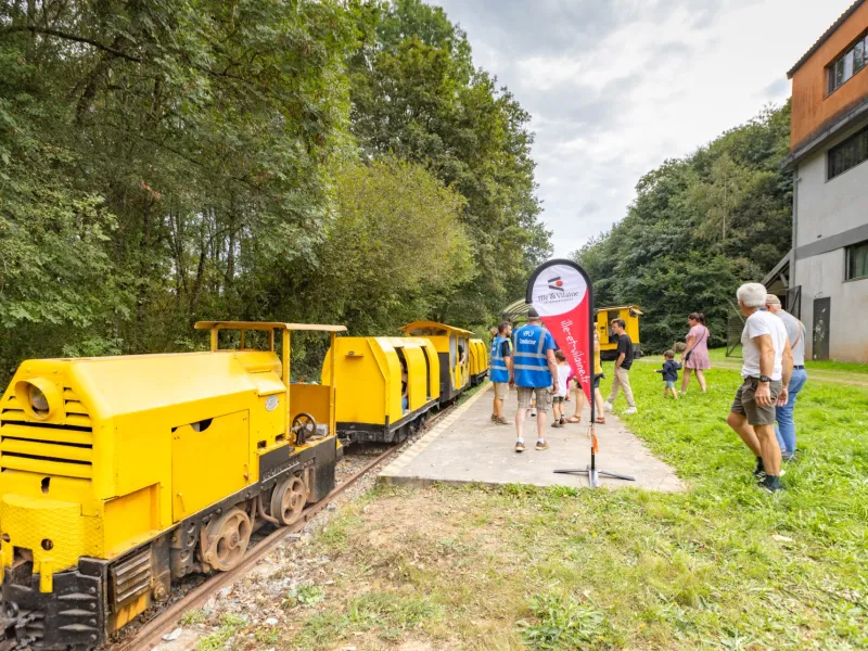 Embarquement train des mines de la Brutz
