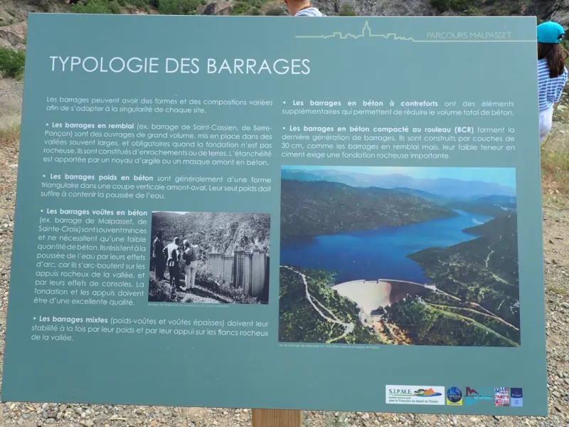 RIS du barrage de Malpasset