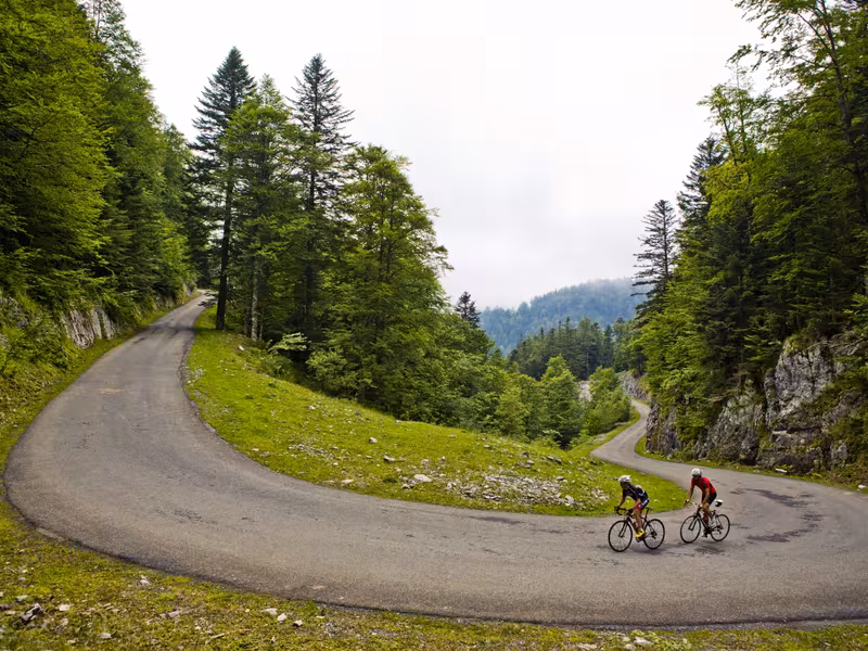 Col du Soudet sur la Route des cols des Pyrénées