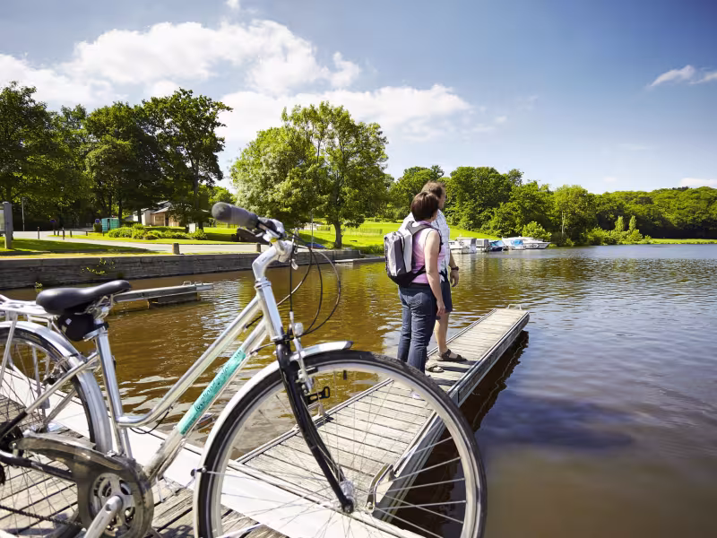Saint-Clair à vélo