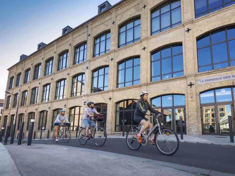 Visite d'Elbeuf à vélo et la fabrique des savoirs
