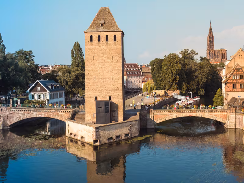 Les ponts couverts à Strasbourg