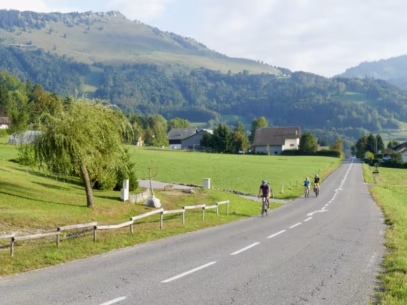 Sur les routes du Chablais à vélo