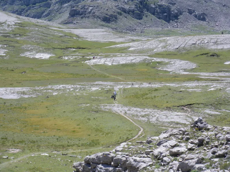 Sur la TransVerdon VTT