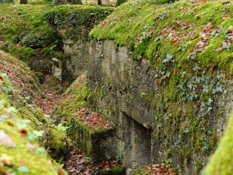 La tranchée de la soif à Ailly sur Meuse