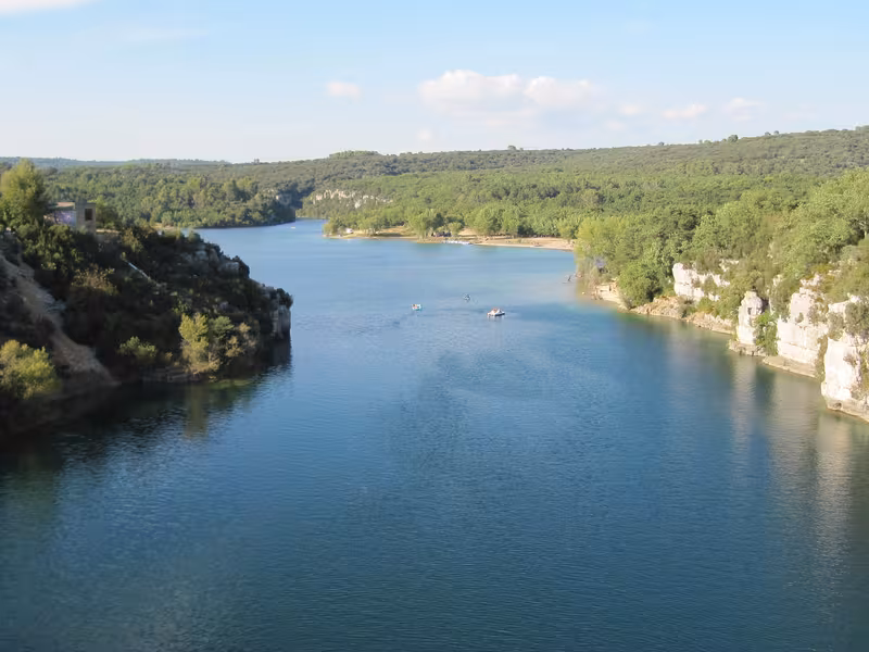 Lac du Verdon sur la GT VTT
