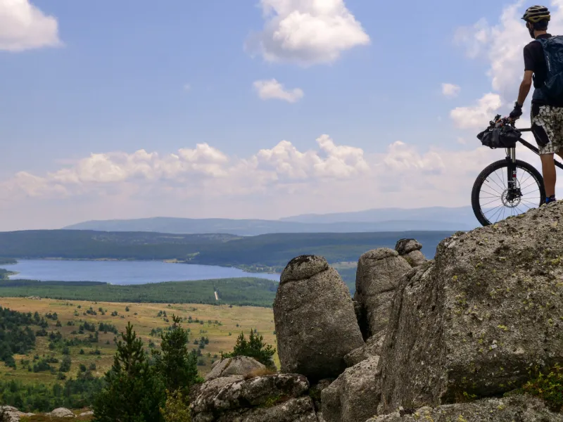 VTT au sommet du truc de fortunio