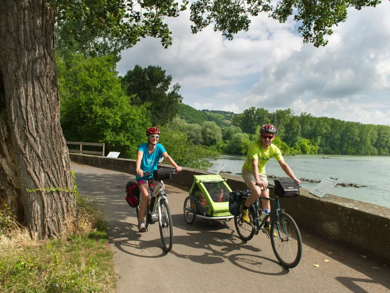 Vélo en famille autour de Condrieu et du Pilat Rhodanien