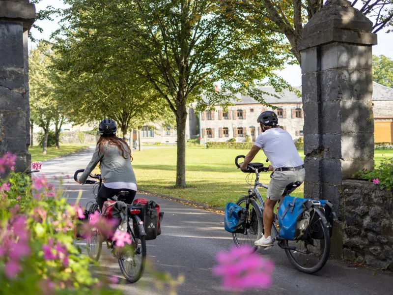 À vélo sur la Scandibérique à Ferrière-la-Petite
