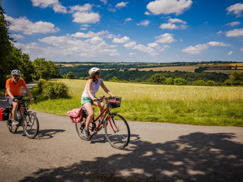 À vélo sur La Verdoyante