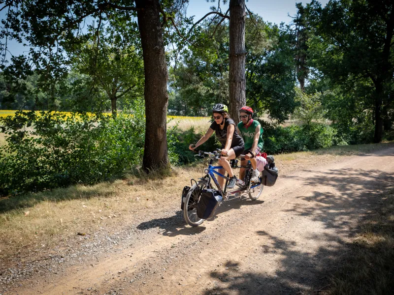 En tandem au Seuil de Naurouze